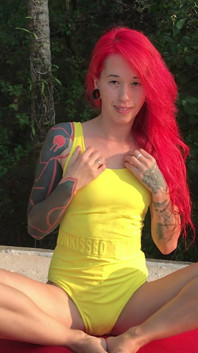 Topless Sunbaths Are Very Important for a Good Start of a Day