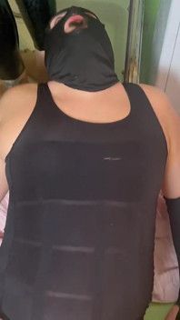 Amante da dominação enema se prepara para encontro anal