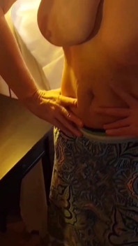 Amateur Blonde Mature Wife Enjoys Sex in Stockings