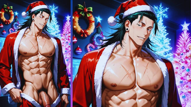 Real narrated fantasy Hentai: 我在圣诞晚宴上承认我是一个放荡的，婊子般的被动同性恋