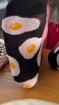 Bon Appetit with My Delicious-smelling Nylon Soles