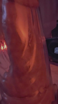 Buzz Plays with 12.in Cock Pump