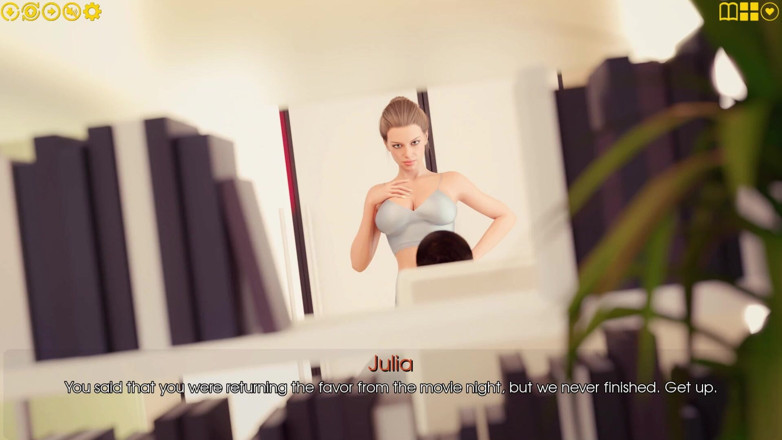 3D Cartoon Porn: My Pleasure 14 Первый минет и дрочка Джулиана от Julia (рука спермы)
