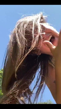 Shaking Out My Long Hair