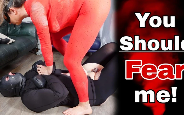 Training Zero: You Should Fear Me - Femdom Anal Buttplug Wrestling