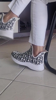 Coworkers - Sexy Feet - Everyday Wearing Different Shoes