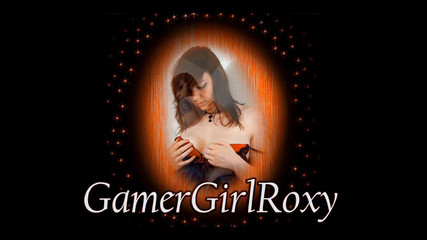 GamerGirlRoxy: Hráčka Roxy footjob s desetipalcovým robertkem