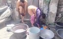 Your love geeta: Esposa fodida enquanto lava roupa