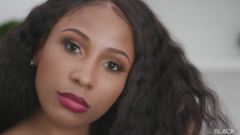 All Black X: AllBlackX - Beautiful ebony babe loves hard pounding