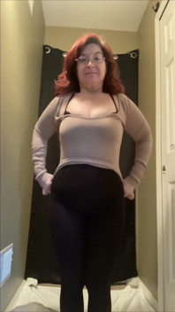 Ellie Tries on New Clothes