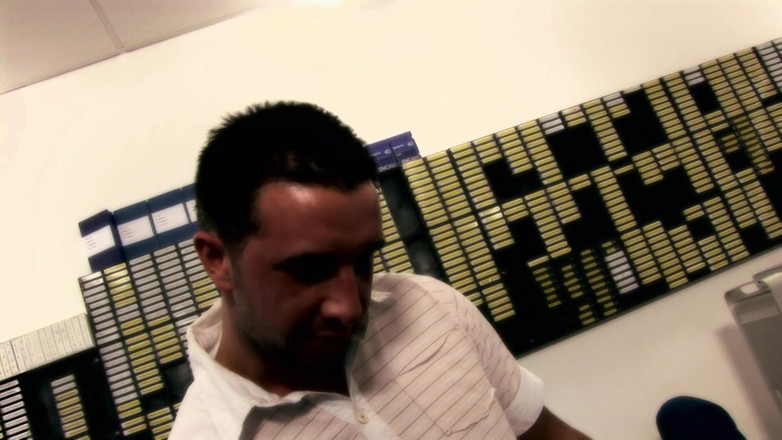 Get in my Office: Computer geek orders whore to office