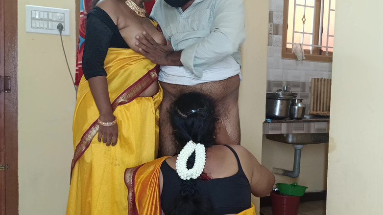 Pushpa porn: Threesome panas