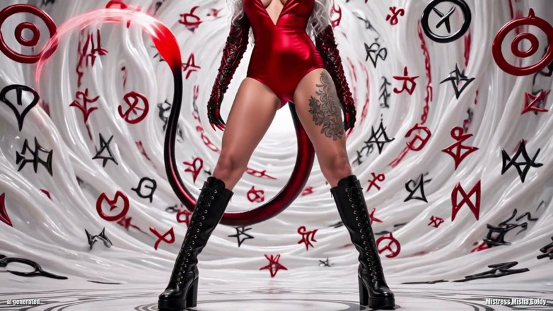 Goddess Misha Goldy: Su boca o la mía, cariño, versión 2