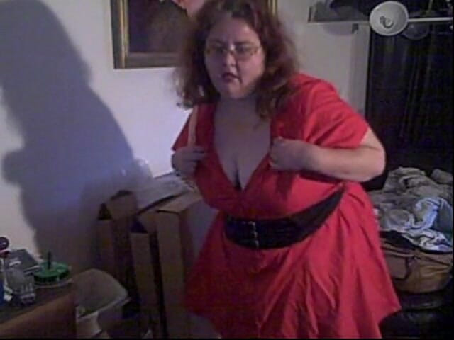 BBW nurse Vicki adventures with friends: Sexy dancing in my red dress part of a cam...