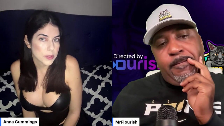 Mr Flourish Live: Mrflourish Podcast "the Morning After" mit Erwachsenen-Gast-Star anna cummings