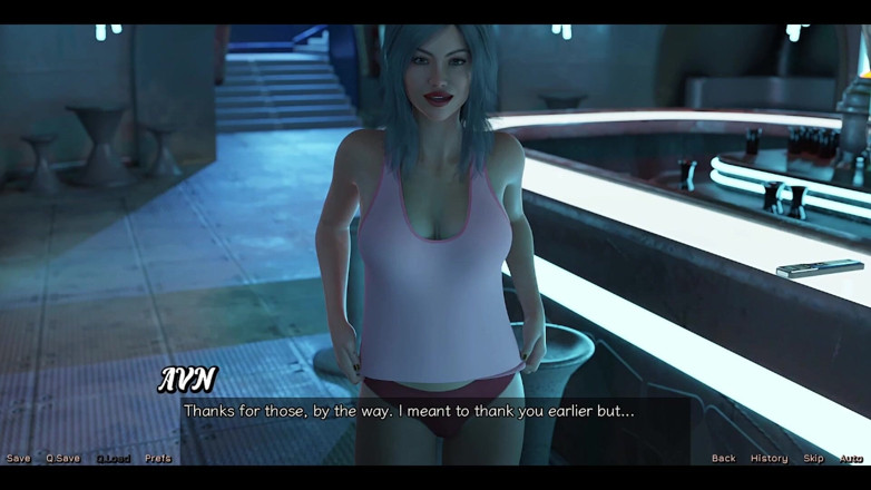 AVN Teller: Stranded in Space - Petite Girl Falls Into My Arms