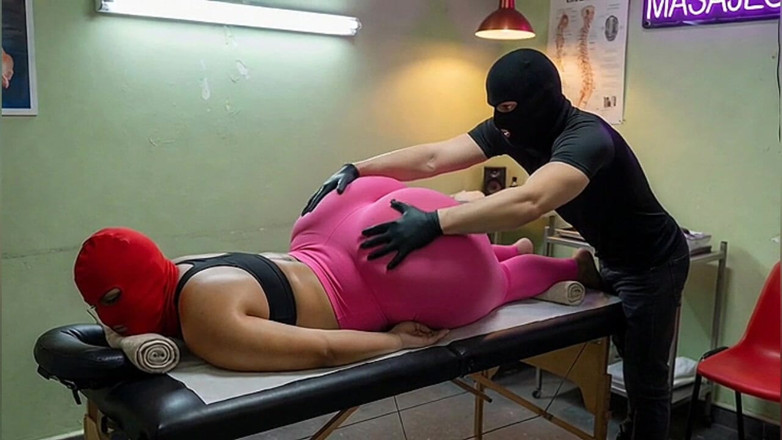 Animate golden: Nevlastní matka s velkým zadkem v právu dostane smyslnou masáž...