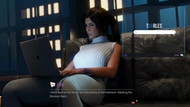 Cumming Gaming: เกมผจญภัย Croft Hentai ล้อเลียน Ep.8 บรรณารักษ์เซอร์ไพรส์ที่จะทํา BDSM ออนไลน์!