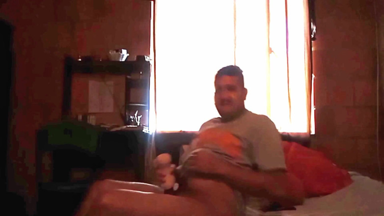 Alejo Rom: Hot Latino Masturbates and Spills a Lot of Cum