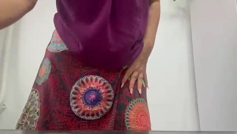 Step Mommy: Mature MILF in Skirt with Big Tits and Sexy Ass...