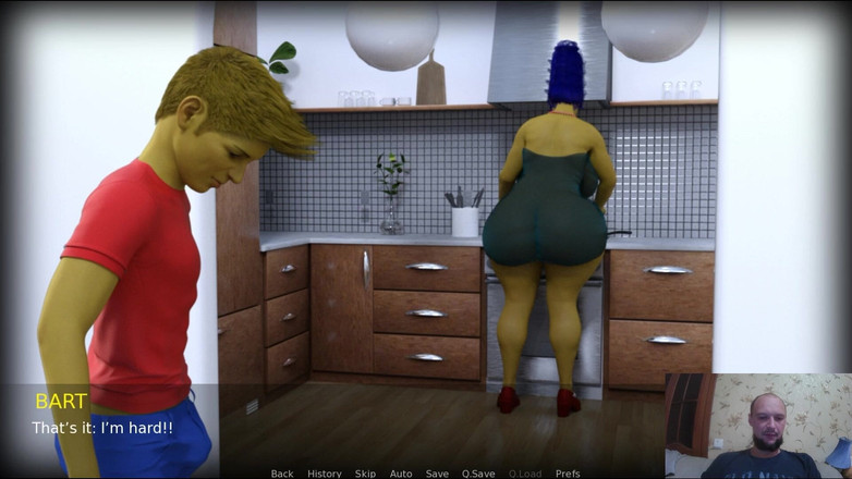 Sex game gamer: Bart and Marge Have a Great Ass Fuck in the...