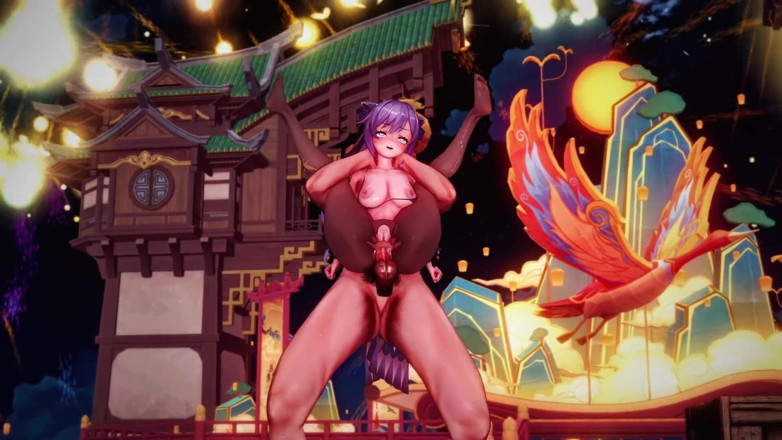 NSFWOtaku: Genshin Impact - Lantern Rite Fuck Fiest Gangbang Genshin Girls Creamed - 3D...