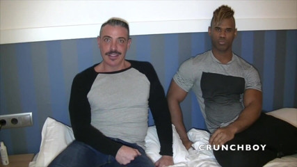 BAREBACK AND CREAMPIE CLUB: Sexy Stepdaddy fucked bareback by top ebony master