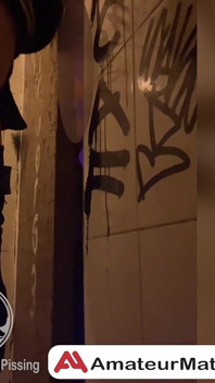Watched While Pissing in the Toilets of a Bar...