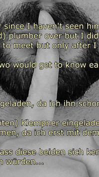 Der Hetero Verheiratete Broker Jonas & Der Hetero Klempner Mauro… Was Passierte, Als Ich 10 Minuten Weg War (1. Teil)