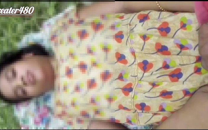 Rezina R: Novia india folla al aire libre con polla grande