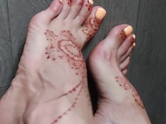 Footfetish, Mehendy Tattoo (Ginna Gg)