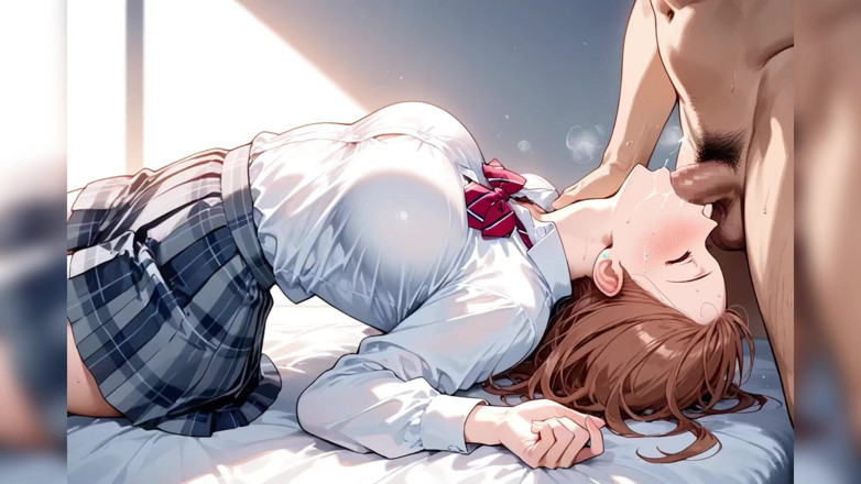 BSBSI: Ragazza teenager pompino e trio