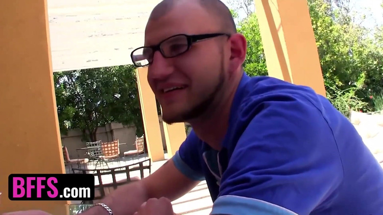 BFFS: BFFS - Lucky nerd gets to tutor three hot ladies on...
