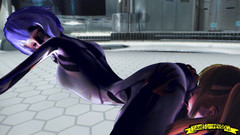 Games looper sex: Rei Ayanami e Asuka langley - animazione 3D