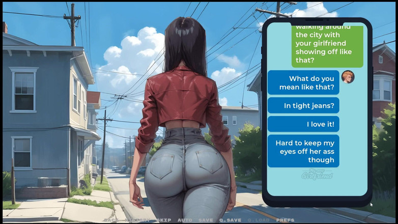 Cumming Gaming: 我的新女友 [禁忌成人动漫游戏] 第22集 女友像宠物一样走来走去！