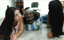 Selfgags Latina Bondage: Possedere la matrigna: presa in squadra, legata e umiliata dai...