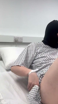 Nurse Ruby's Sounding Exam - Sizing up Her Patient's Tiny Urethra