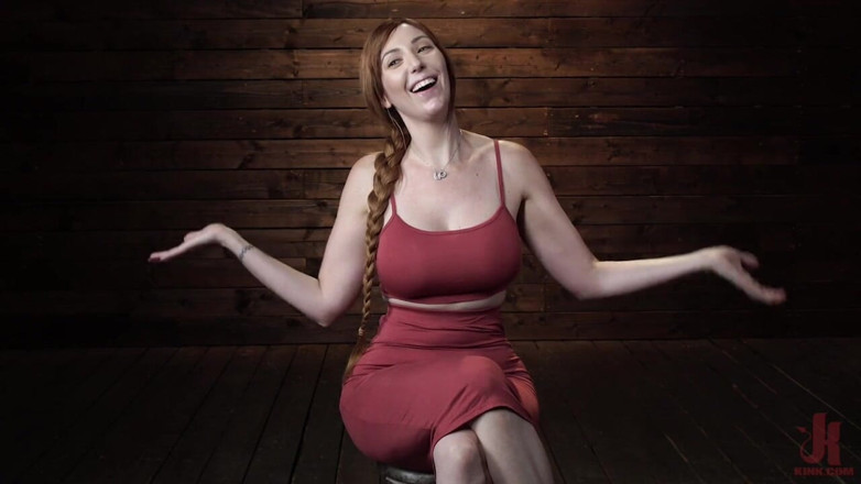 Kink: Lauren Phillips: Bezmocná zrzka v bondage Made to Cum
