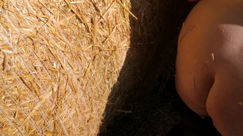 Bouncy Tits Action: Slap my tits in the hay