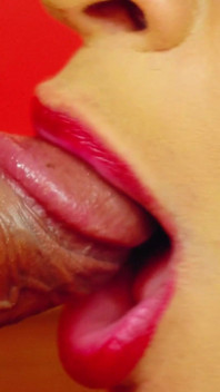 Nerdy Close up Blowjob
