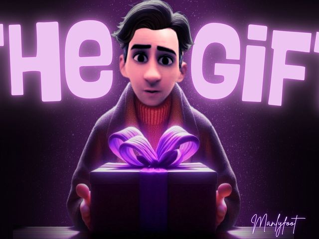 Premium Preview - Step Gay Dad Series - the Gift - a Mysterious Delivery (Manly foot)