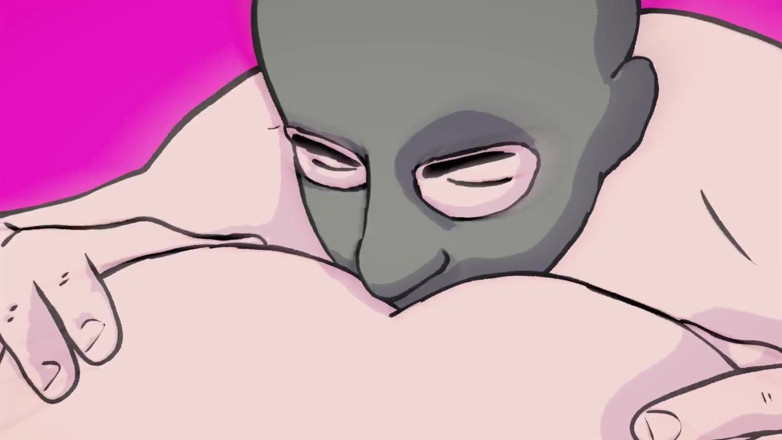 Gay violet rain: Balaclava Grindr Slut - First Meeting Oral &amp; Ass Eating