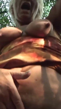 Very hot granny with small tits and hairy pussy eager to fuck enjoys and moans thanks to my nice hard cock