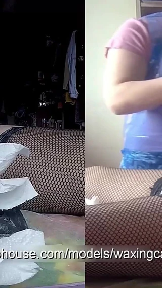 WaxingCam: Napkin Fetish After Waxing Male 41
