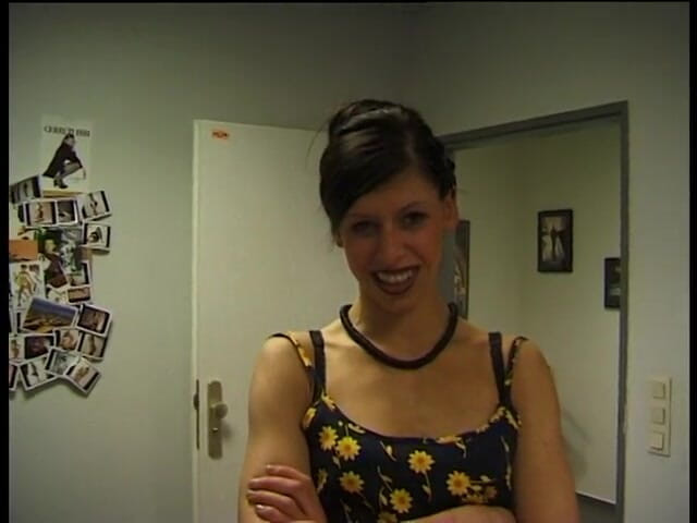 Lucky Cooch: Brunetka sekretářka dává na pracovním pohovoru
