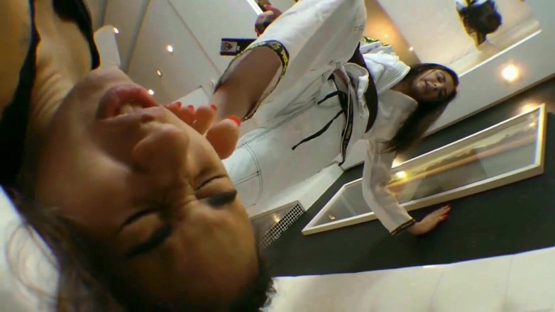 FetishKing: Karateka Feet Face by Pandora Cruel and Slave Pat