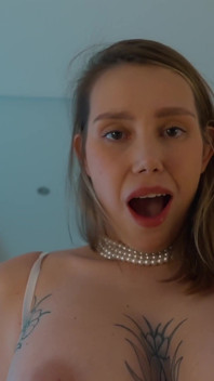 POV: Kisscat Vás Probudí Pro Hravé Kouření, Cowgirl Jízdu a Dvojité Sperma: Výstřik Do Obličeje S Creampie!