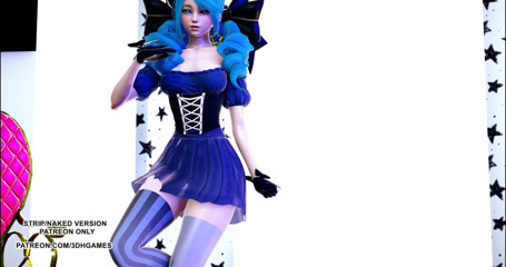 3D-Hentai Games: Bestie - Excuseme Gwen sexy kpop dance league of legends