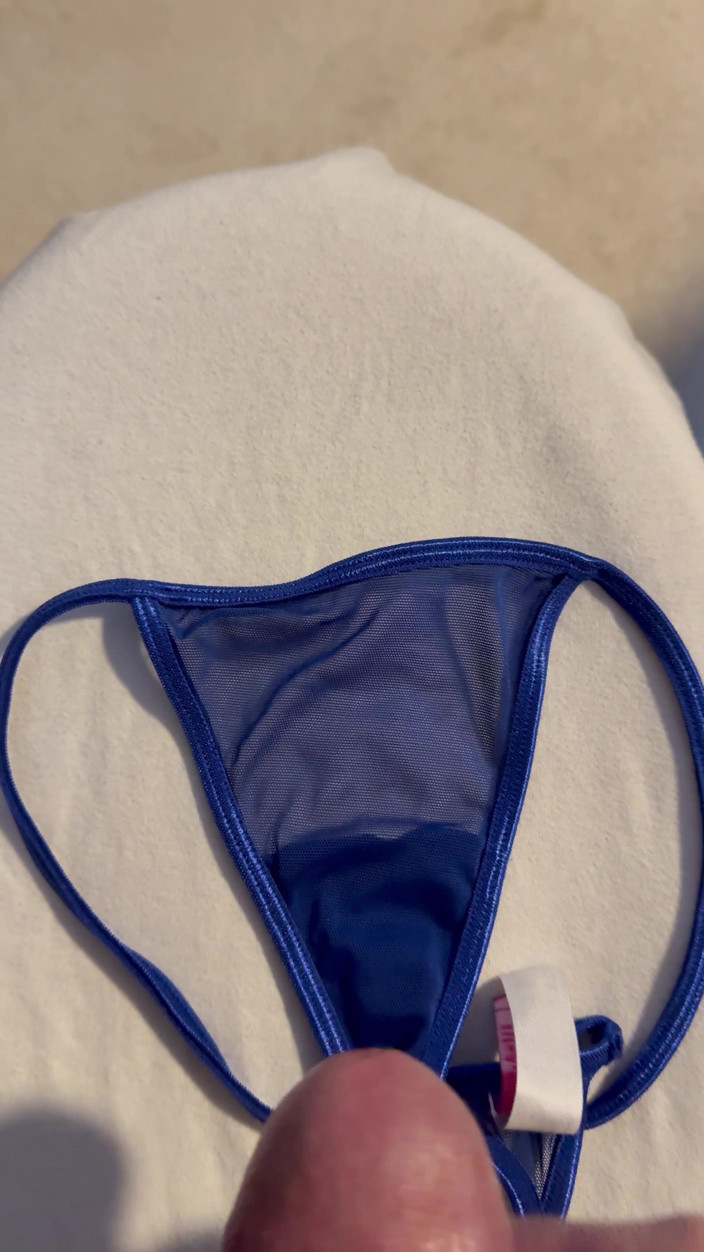 CumDaily: Cum on Wife’s Panties 21