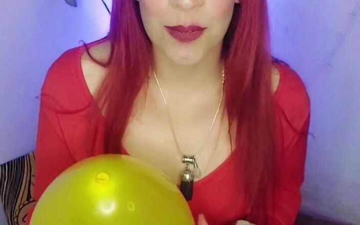 Tu Gauchita Argentina: The Balloon Party Continues in the Boss's Office! Looner Fantasia